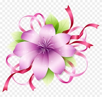 Clip Art Flowers - Flowers Border Clipart Png