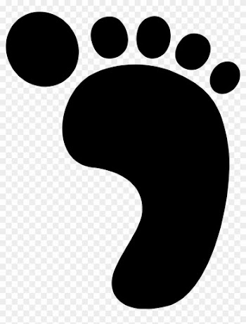 Clip Art Foot Prints Foot Print Clipart Clipart Collection - Footprint Clipart