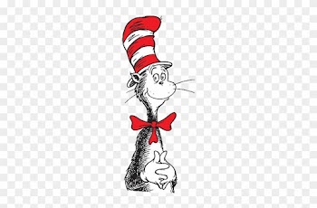Clip Art For Read Across America - Dr Seuss Cat In The Hat
