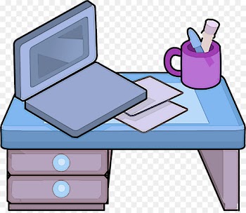 clip art furniture cartoon table computer desk