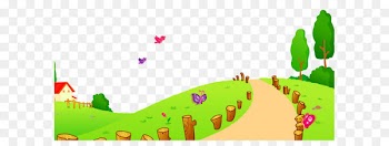 Clip art - Grass and Way PNG Clipart Picture 