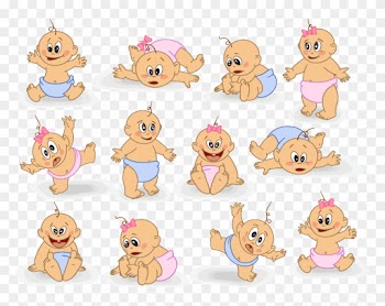 Clip Art Group Of Babies Clipart Kid - Babies Clip Art