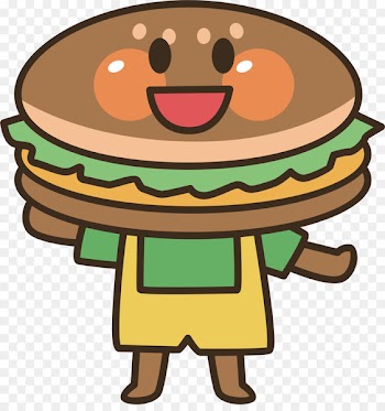 Clip art Hamburger Fast food Vector graphics Image - buger sign 