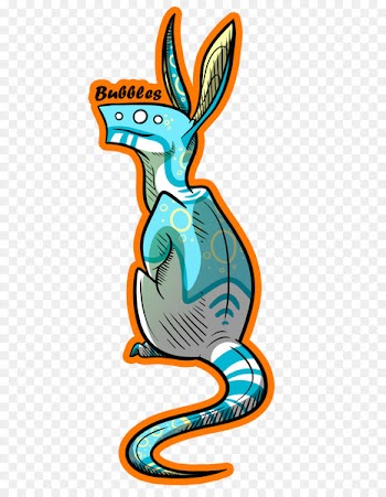 Clip art Hare Easter Bunny Illustration Cartoon - aires bubble 