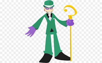 Clip art Headgear Illustration Costume Human behavior - riddler vector 