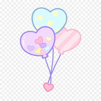 Clip art Heart Balloon Pink M M-095 - decorative heart 