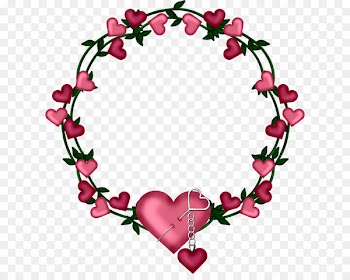 Clip art Heart Portable Network Graphics Wreath Image - heart 