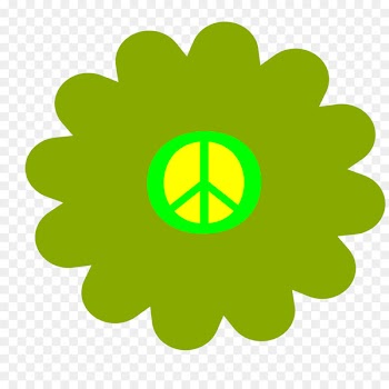 Clip art Hippie Flower power Floral design - flower 
