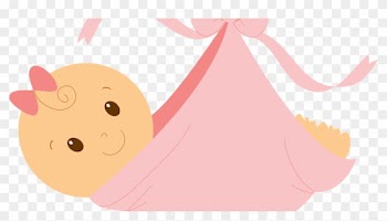 Clip Art Home Decor - Baby Girl Clip Art