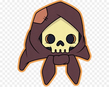 Clip art Illustration Babooshka Skull Character - appreciation graphic 