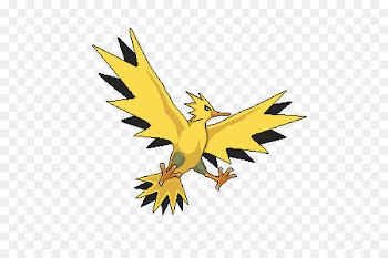 Clip art Illustration Beak Character Fauna - zapdos watercolor 