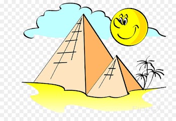 Clip art Illustration Beak Character Happiness - pyramid map 