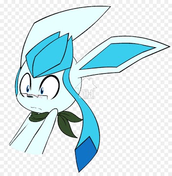 Clip art Illustration Cartoon Line art Leaf - glaceon pattern 