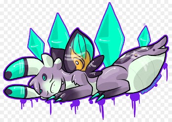 Clip art Illustration Cartoon Purple Leaf - snooze 