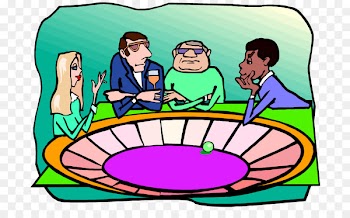 Clip art Illustration Human behavior Organism Product - casino business 