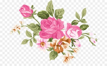 Clip art Illustration Image Flower Vector graphics - retro flower 