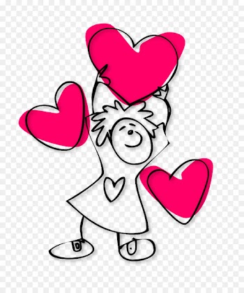 Clip art Illustration Line art Heart Cartoon - mms valentine 