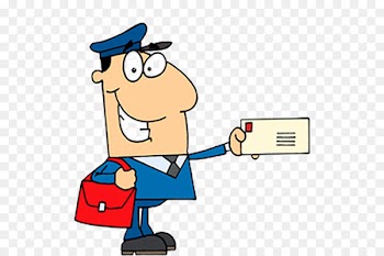 Clip art Illustration Mail carrier Vector graphics Image - deliverd poster 