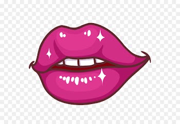 Clip art Illustration Pink M Fish - curvy 