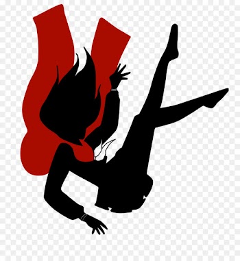 Clip art Illustration Silhouette Character Fiction - ayano pattern 