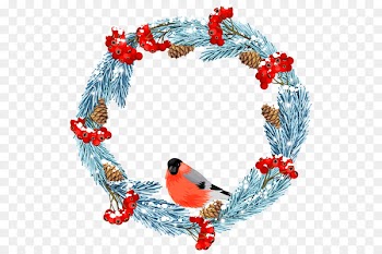 Clip art Image Portable Network Graphics Wreath - red haired christmas 
