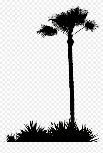 Clip Art Inspiration Palm Tree Silhouette Clip Art - Palm Tree Silhouette .png