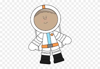 Clip Art - Kid Astronaut Clipart