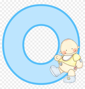 Clip Art - Letra O Para Baby Shower