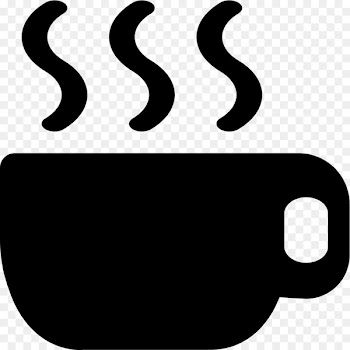 Clip art Line Black M - coffie button 