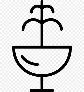 Clip art Line - fountian icon 