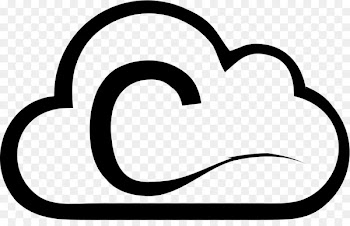 Clip art Line Love My Life Black M - thunderstorm cloud icon 