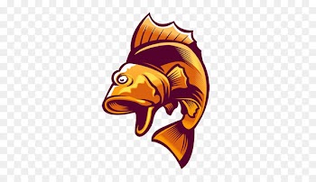 Clip art Logo Fish Vector graphics Mascot - BASS Fishing 
