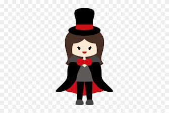 Clip Art Magician Girl
