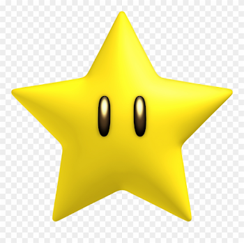 Clip Art Mario Bros Clip Art - Super Star From Mario - Png ...