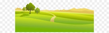 Clip art - Meadow Ground with Trees PNG Clipart Picture 