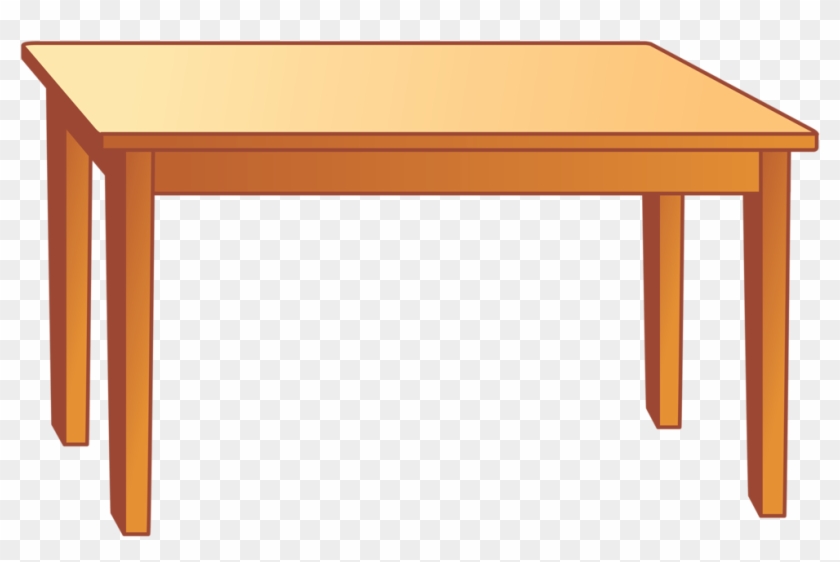 Clip Art - Mesa De Madeira Desenho