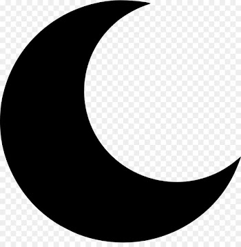 Clip art Moon Image Crescent Stencil - moon 