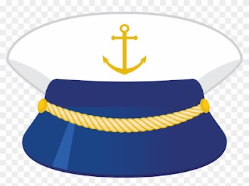 Clip Art - Nautical Captain Hat Clipart