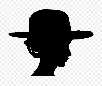 Clip art Nose Hat Silhouette Line -  