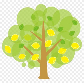 Clip Art Of Lemon Tree Clipart - Lemon Tree Clipart