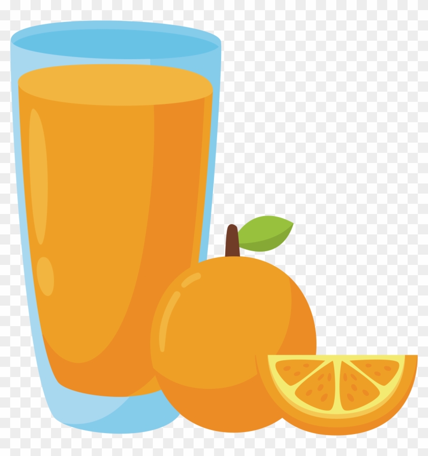 Clip Art Of Orange Juice In Carton, Clipart Of Orange - Clip Art Orange Juice