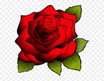 Clip Art Of Red Rose