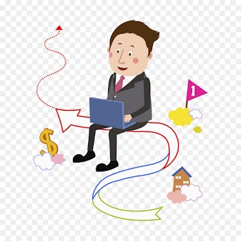 Clip art - Office man 
