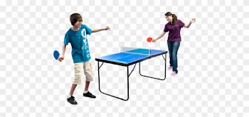 Clip Art Online - People Playing Table Tennis