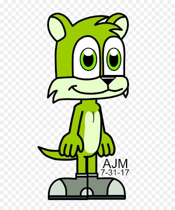 Clip art Otter Cartoon Image - spacy vector 