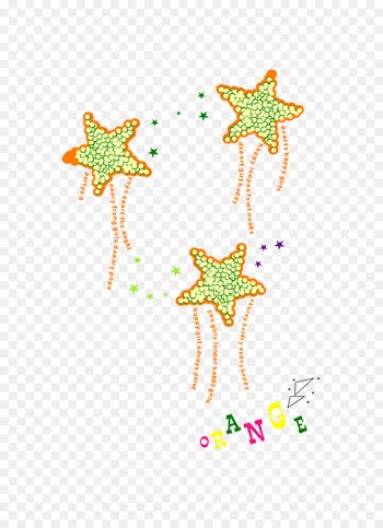 Clip art Pentagram Illustration Giraffe Red star - apparel border 