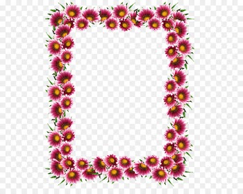 Clip art Picture Frames Common daisy Image Portable Network Graphics - daysies frame 