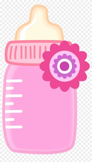 Clip Art Pictures - Baby Girl Bottle Clipart
