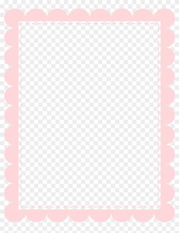 Clip Art - Pink Birthday Frame Png