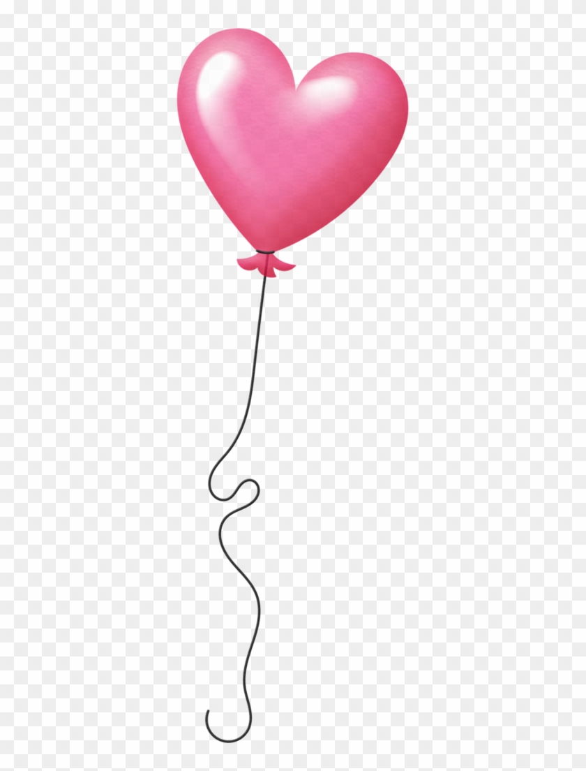 Clip Art - Png Balão De Coração Rosa